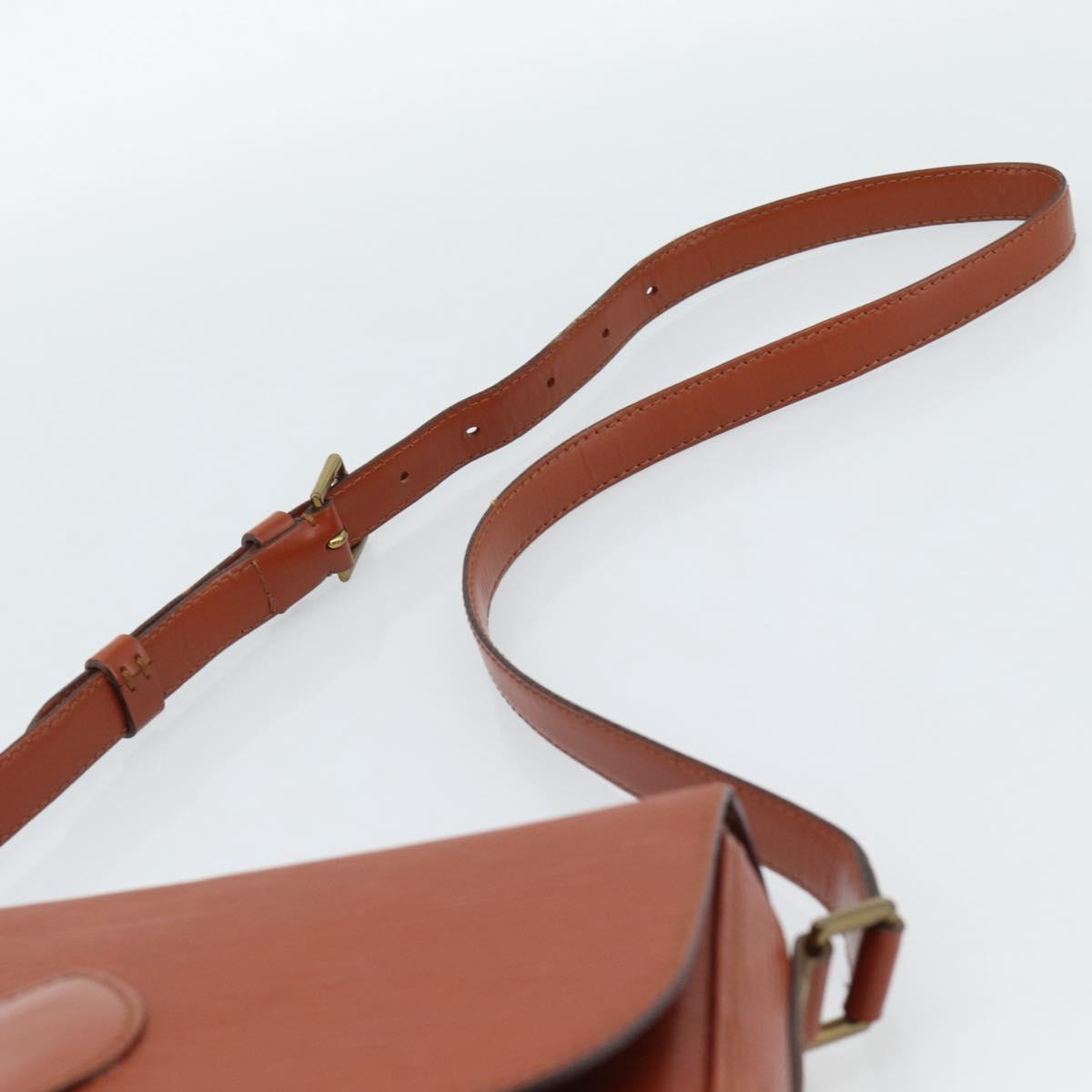 LOUIS VUITTON Epi Saint Cloud GM Shoulder Bag Brown M52193 LV Auth 186397