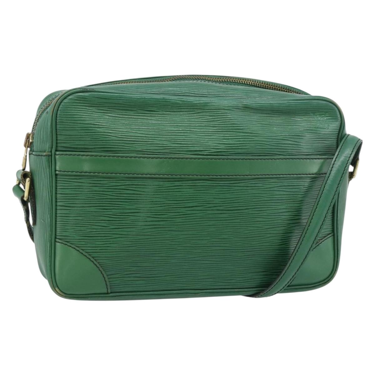 LOUIS VUITTON Epi Trocadero 27 Shoulder Bag Green M52314 LV Auth 186398