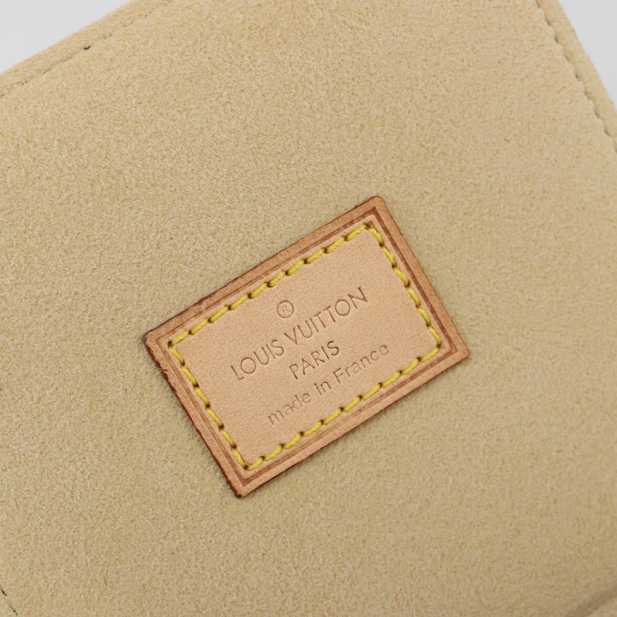 LOUIS VUITTON Monogram Jewelry case Jewelry Box LV Auth 186405V