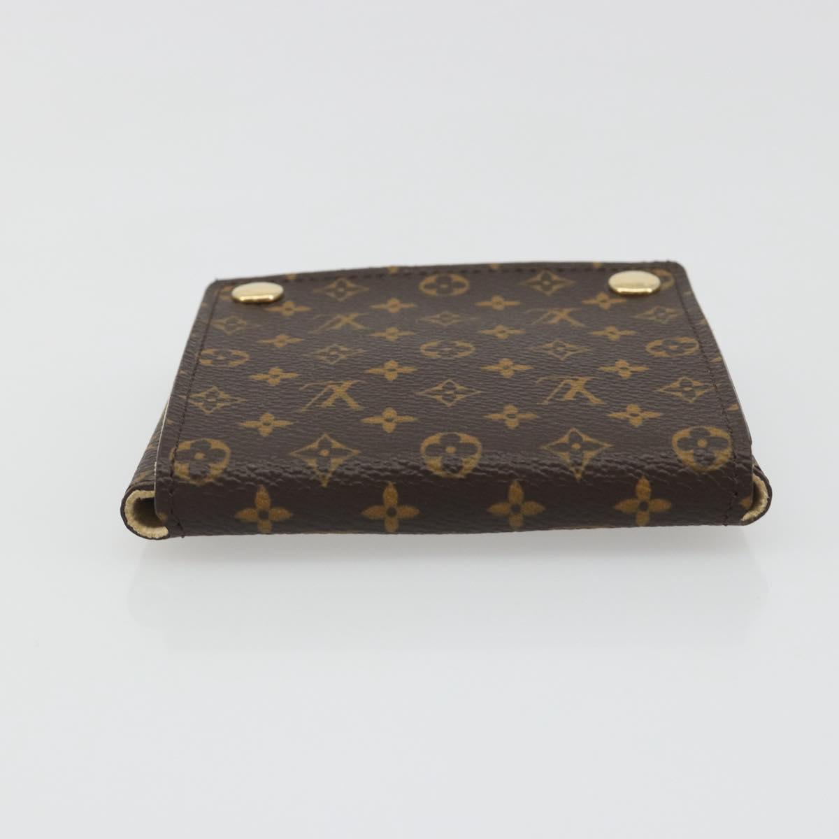 LOUIS VUITTON Monogram Jewelry case Jewelry Box LV Auth 186405V