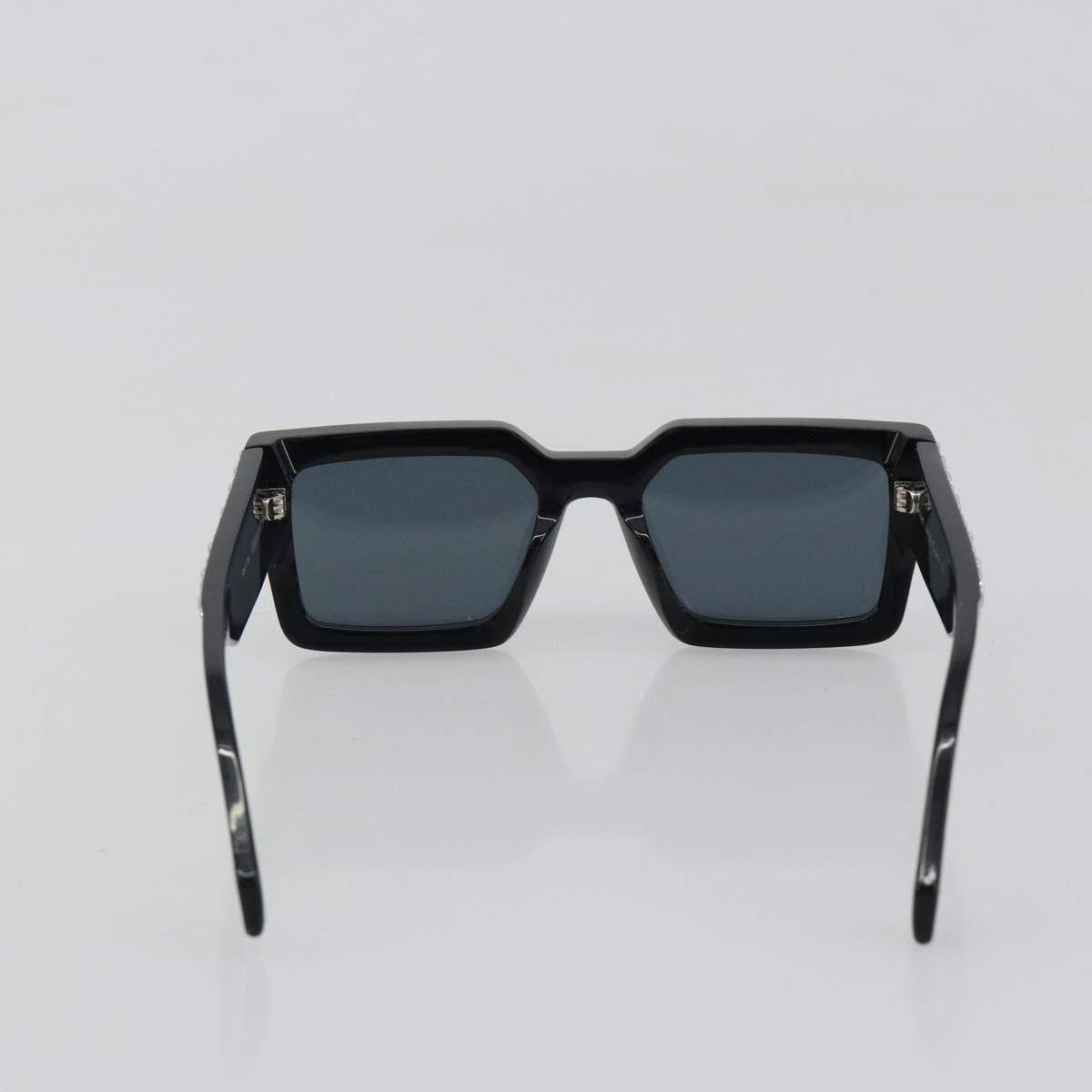 LOUIS VUITTON LV Crush Pearl & Strass Sunglasses plastic Z2396E LV Auth 186416M