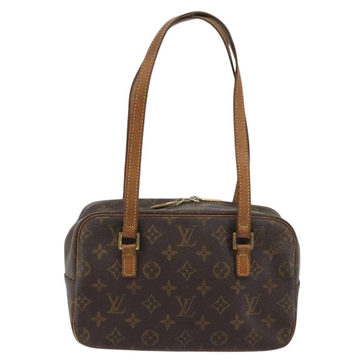 LOUIS VUITTON Monogram Cite MM Hand Bag M51182 LV Auth 186445