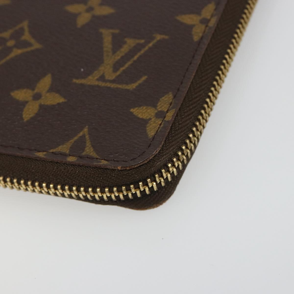 LOUIS VUITTON Monogram Organizer De Voyage Travel Case M60119 LV Auth 186446