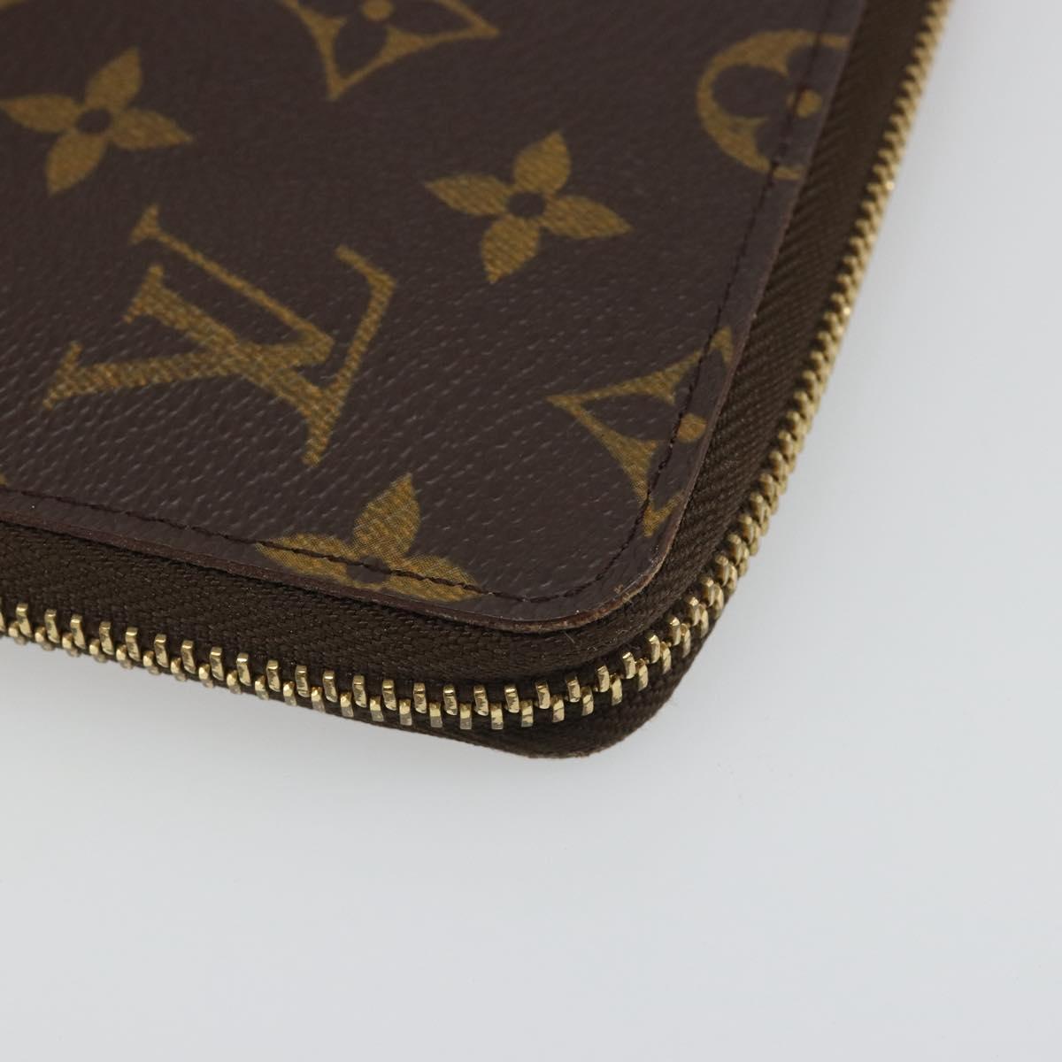 LOUIS VUITTON Monogram Organizer De Voyage Travel Case M60119 LV Auth 186446