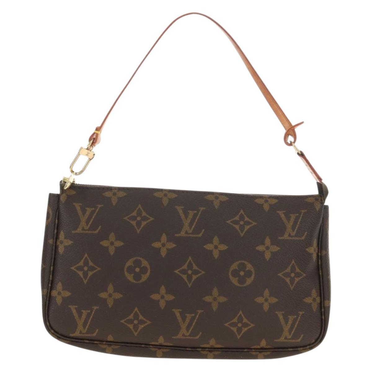 LOUIS VUITTON Monogram Pochette Accessoires Accessory Pouch M51980 Auth 186448V