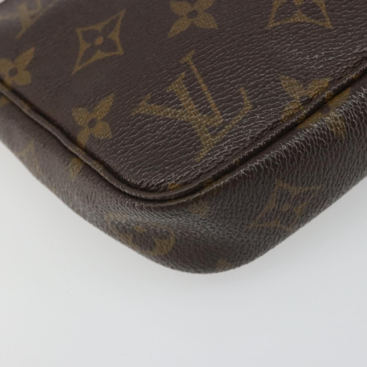 LOUIS VUITTON Monogram Pochette Accessoires Accessory Pouch M51980 Auth 186449