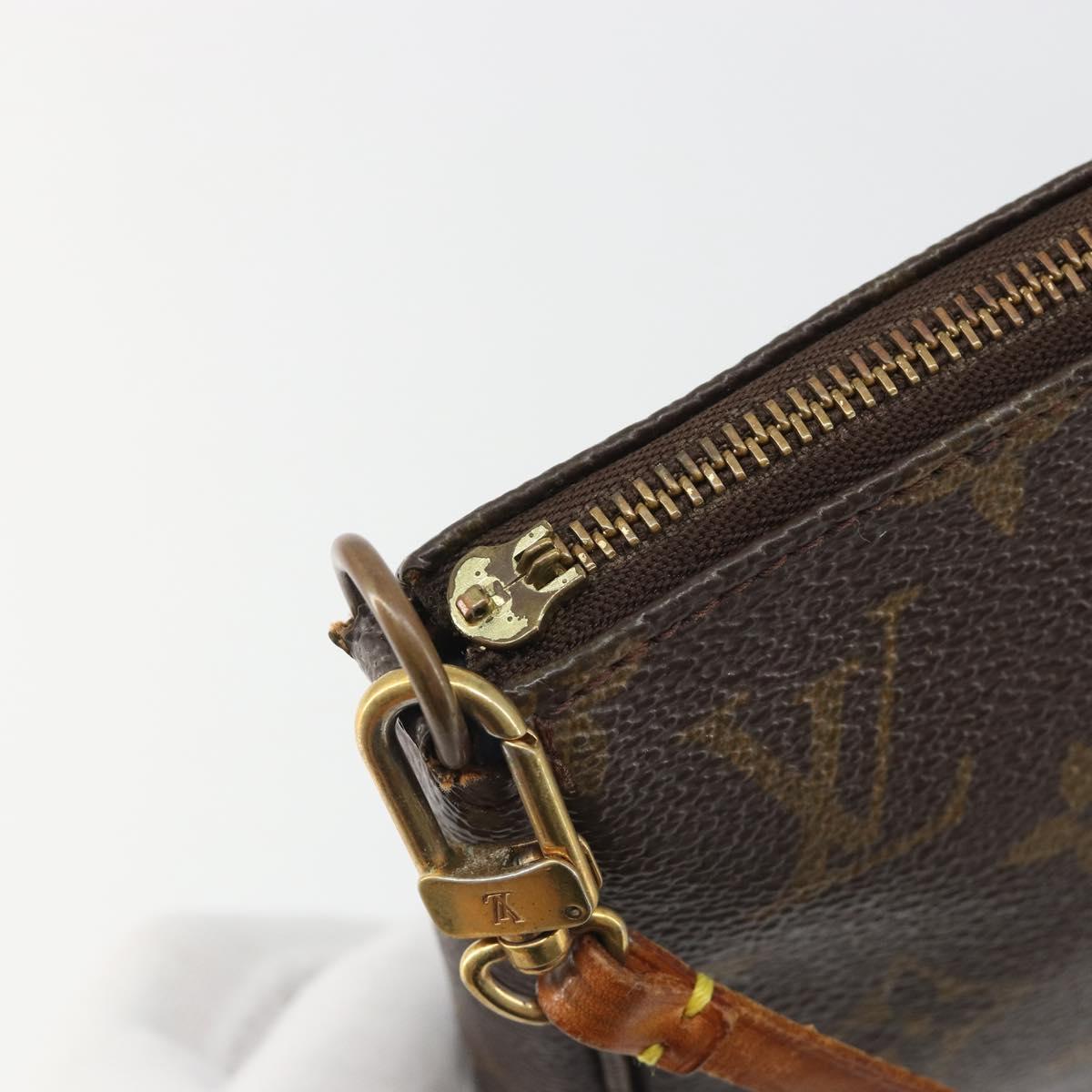 LOUIS VUITTON Monogram Pochette Accessoires Accessory Pouch M51980 Auth 186449