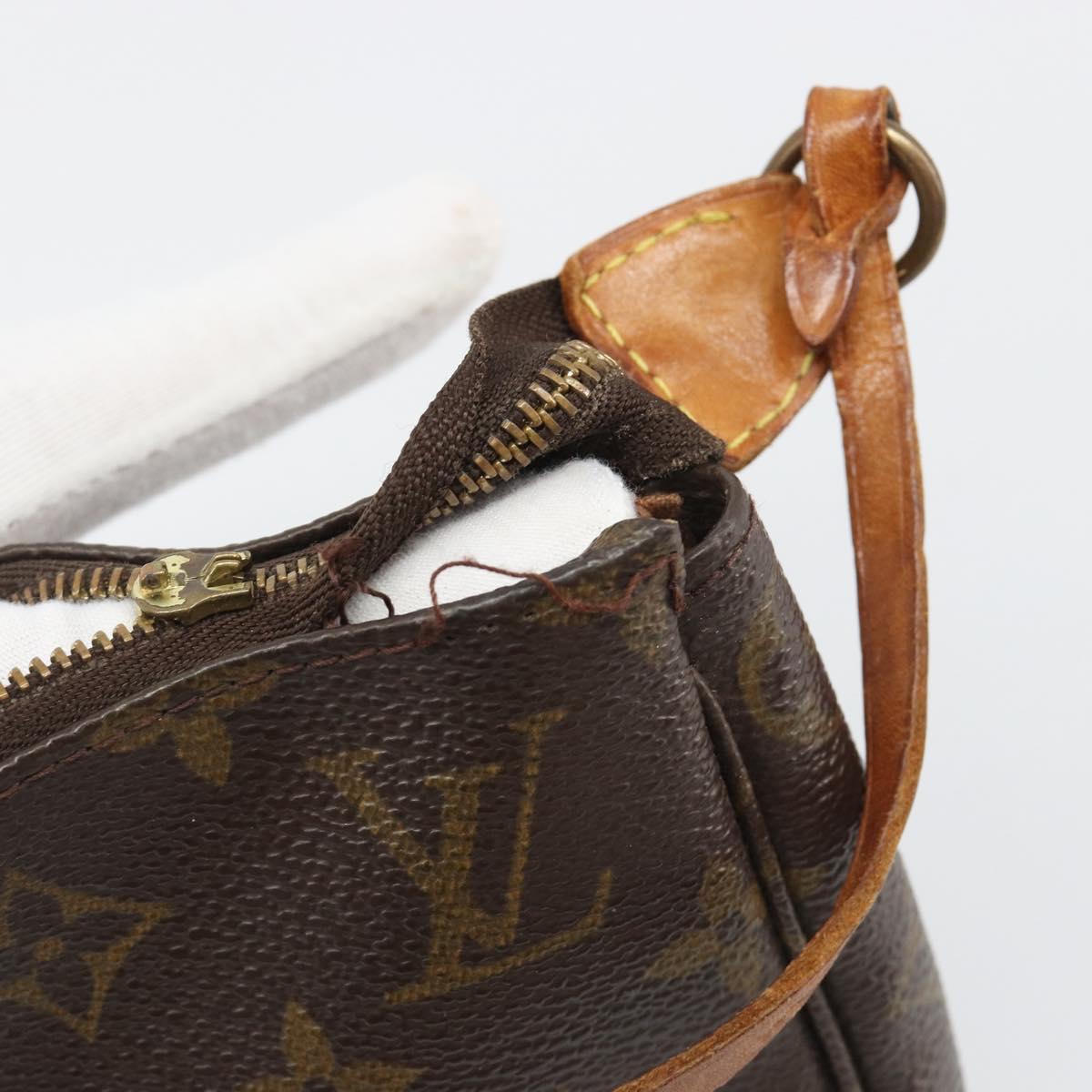 LOUIS VUITTON Monogram Pochette Accessoires Accessory Pouch M51980 Auth 186449