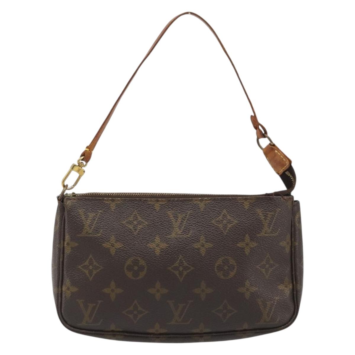 LOUIS VUITTON Monogram Pochette Accessoires Accessory Pouch M51980 Auth 186449