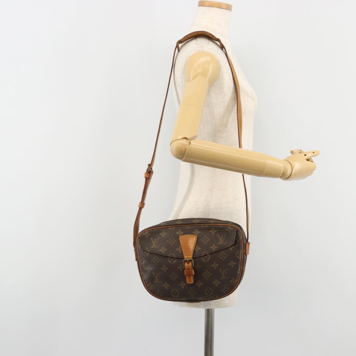 LOUIS VUITTON Monogram Jeune Fille MM Shoulder Bag M51226 LV Auth 186450