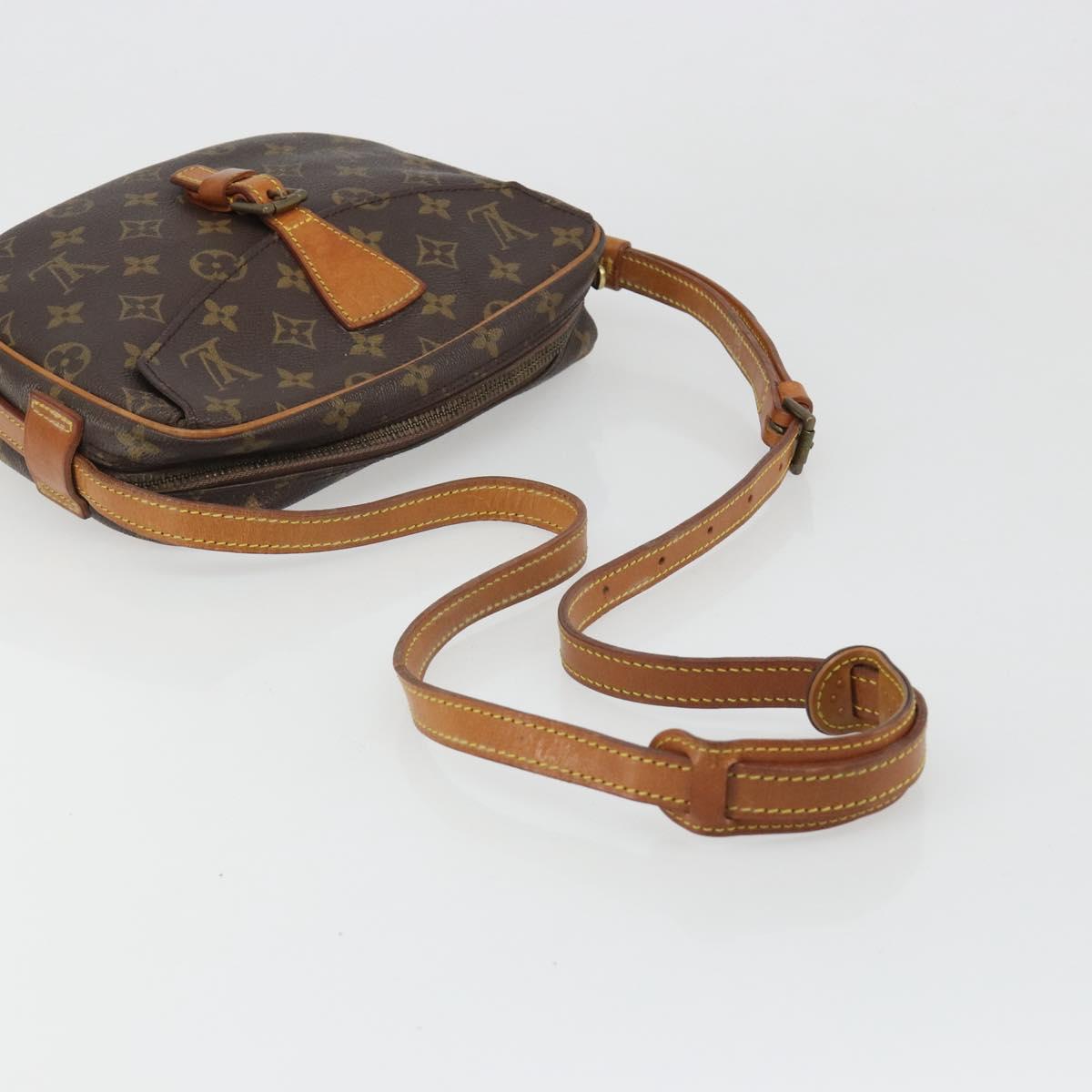 LOUIS VUITTON Monogram Jeune Fille MM Shoulder Bag M51226 LV Auth 186450