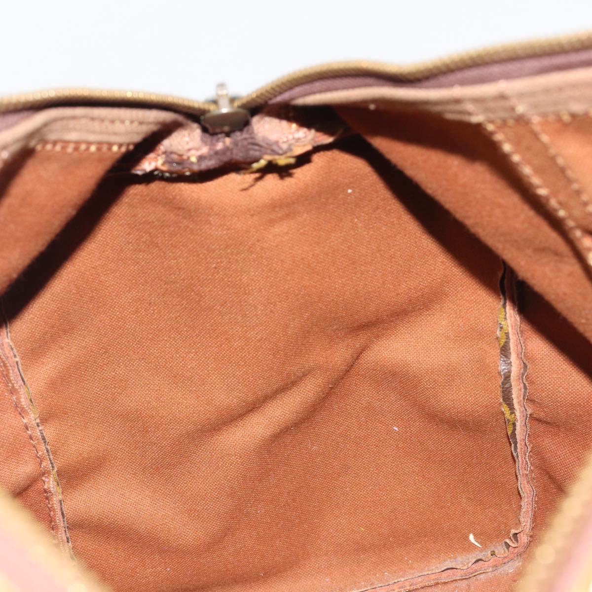LOUIS VUITTON Monogram Sac Souple 35 Boston Bag M41626 LV Auth 186451