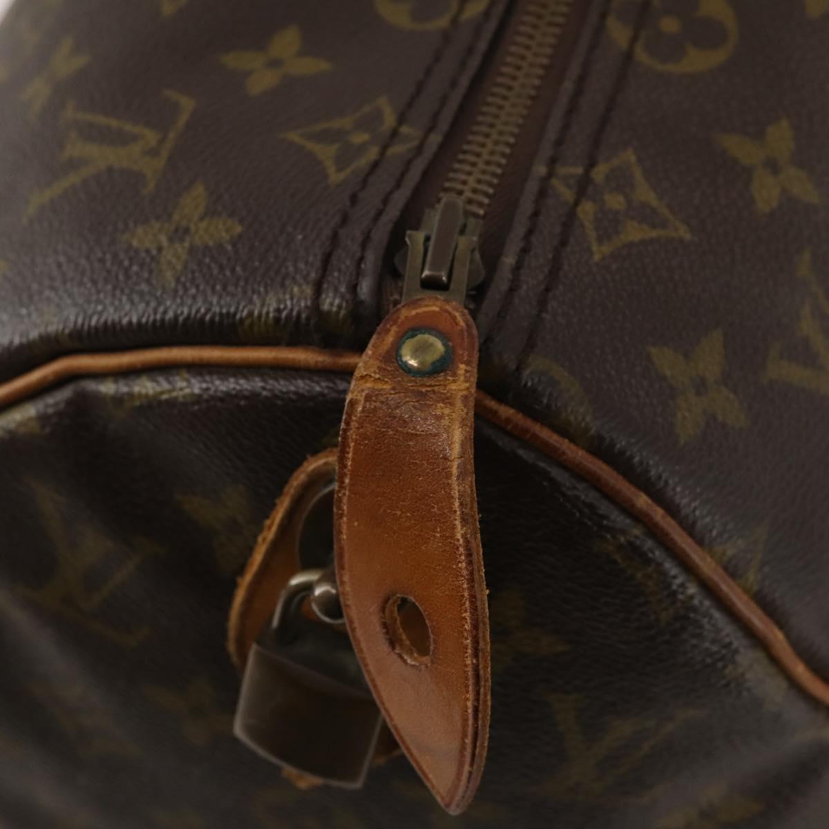 LOUIS VUITTON Monogram Keepall 45 Boston Bag M41428 LV Auth 186452