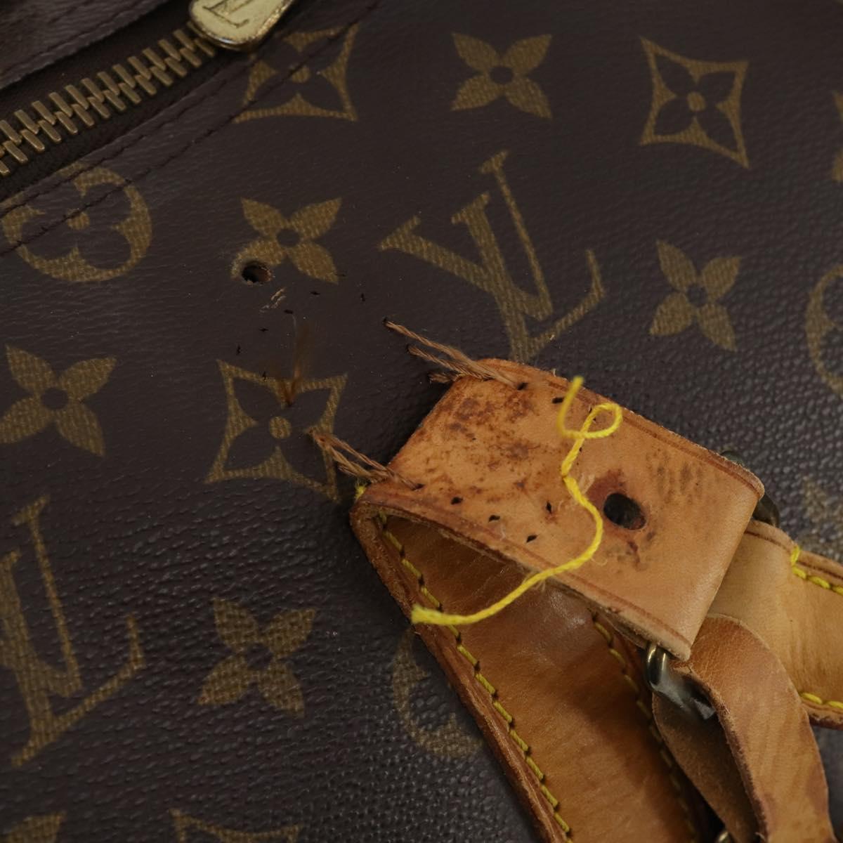 LOUIS VUITTON Monogram Keepall 50 Boston Bag M41426 LV Auth 186453