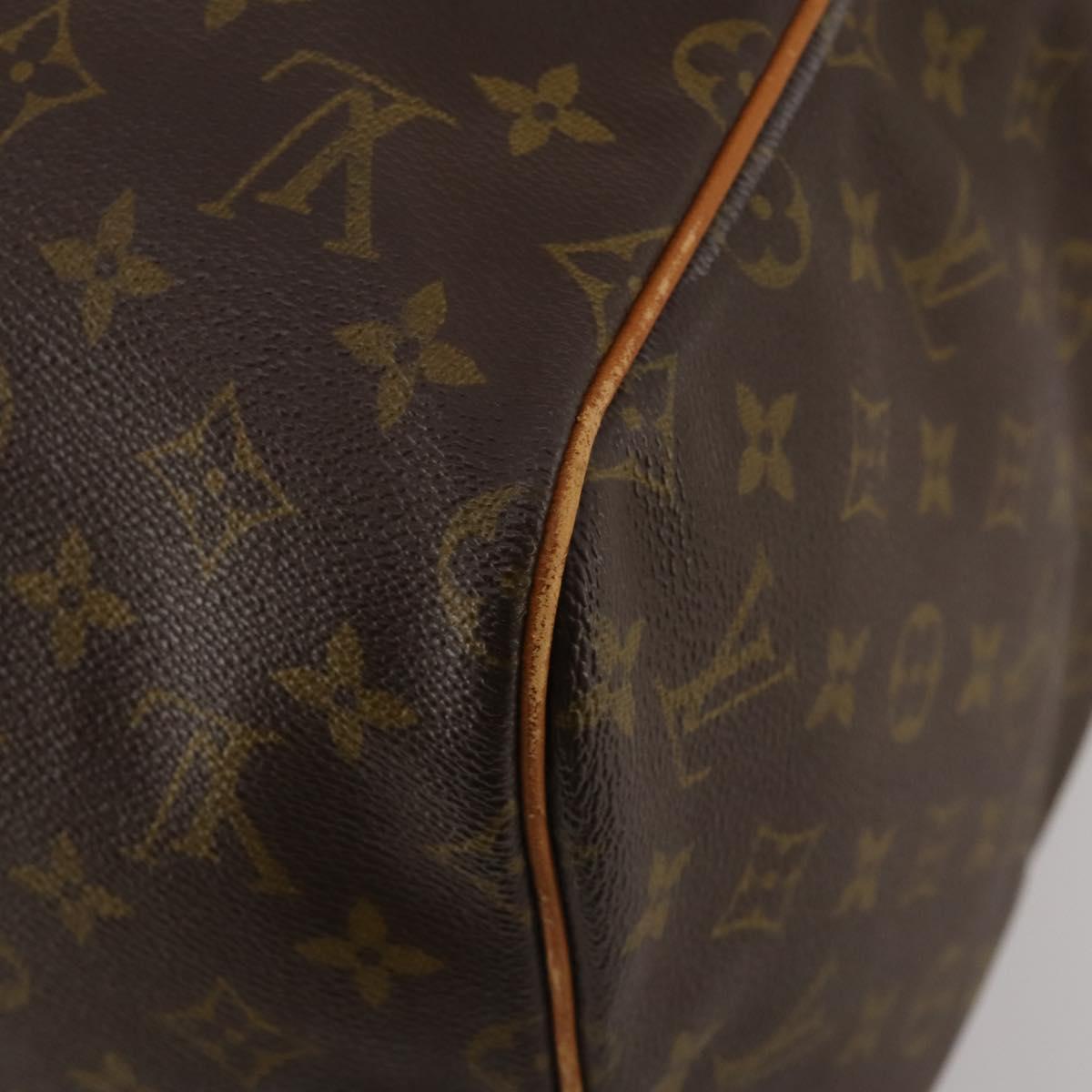 LOUIS VUITTON Monogram Sac Souple 55 Boston Bag M41622 LV Auth 186454