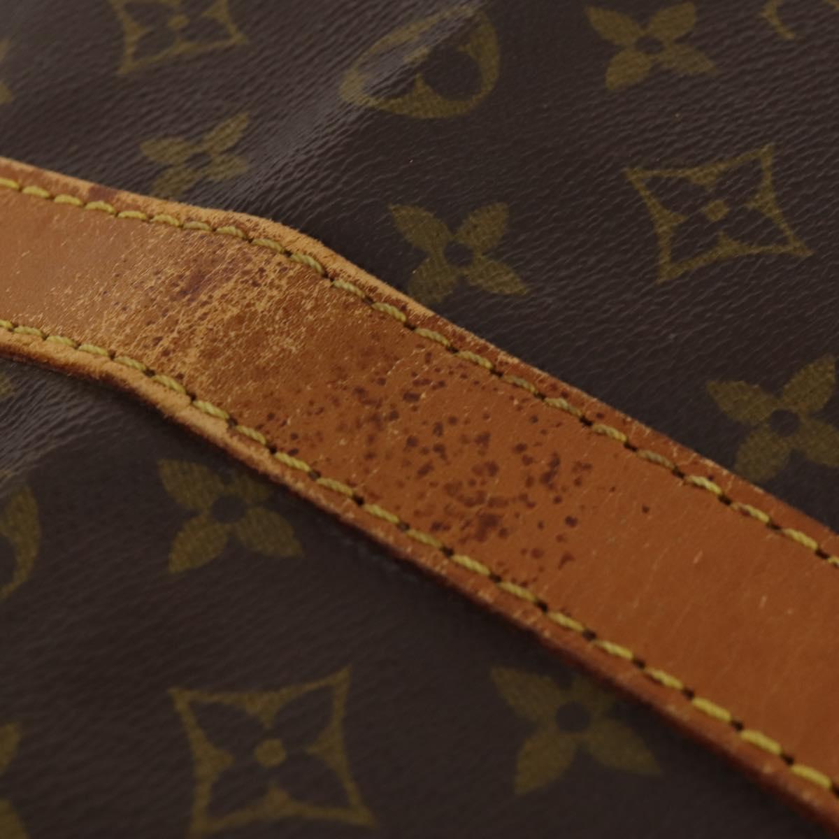 LOUIS VUITTON Monogram Sac Souple 55 Boston Bag M41622 LV Auth 186454