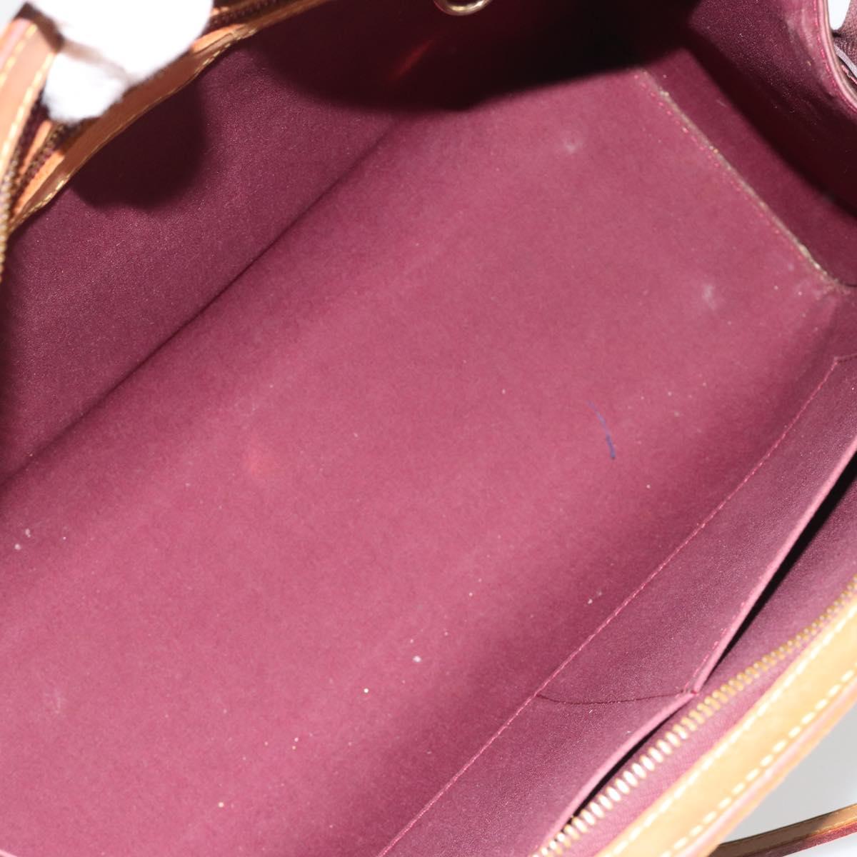 LOUIS VUITTON Monogram Vernis Blair MM Bag 2way Amarante M91619 LV Auth 186469