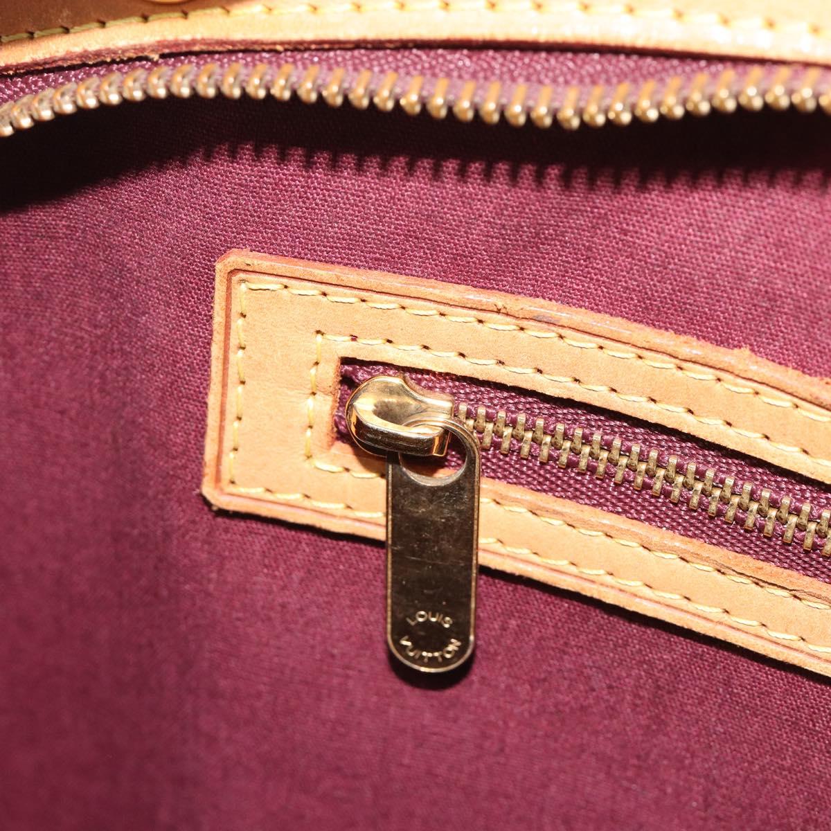 LOUIS VUITTON Monogram Vernis Blair MM Bag 2way Amarante M91619 LV Auth 186469