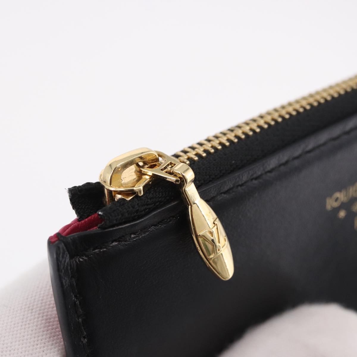 LOUIS VUITTON Portefeuille LV Pont Neuf Compact Leather M69175 Auth 186544M
