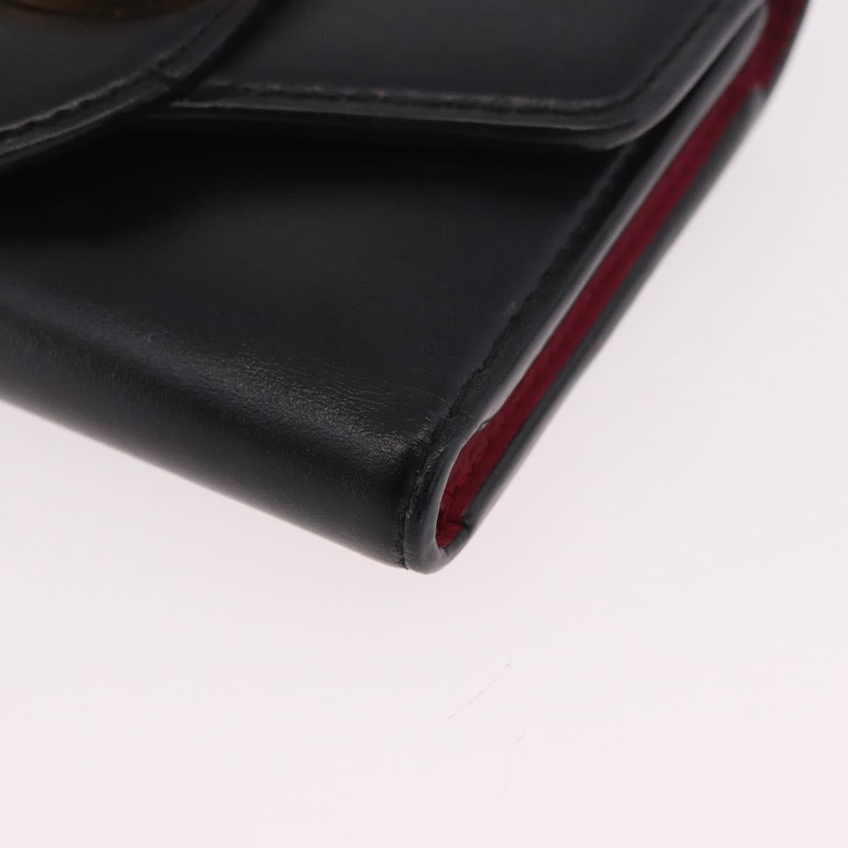 LOUIS VUITTON Portefeuille LV Pont Neuf Compact Leather M69175 Auth 186544M