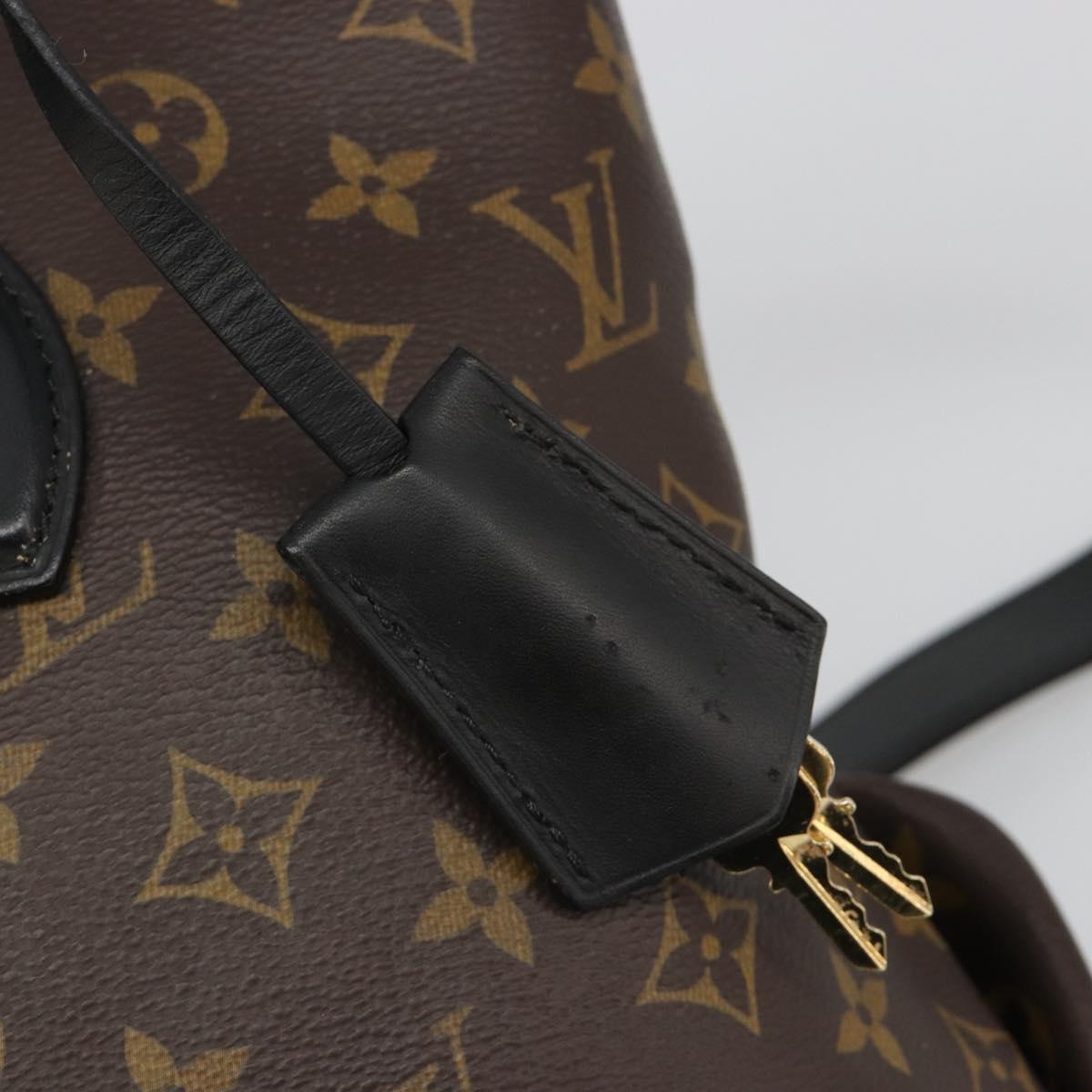 LOUIS VUITTON Monogram Flower Zipped Tote MM Tote Bag 2way M44360 Auth 186554A