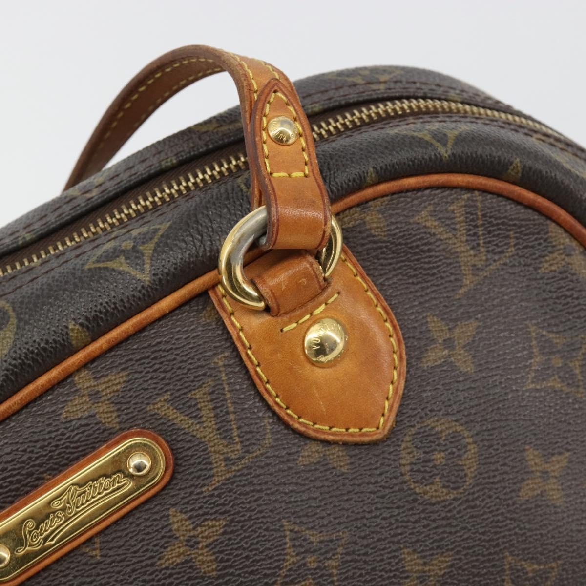 LOUIS VUITTON Monogram Montorgueil PM Hand Bag M95565 LV Auth 186555