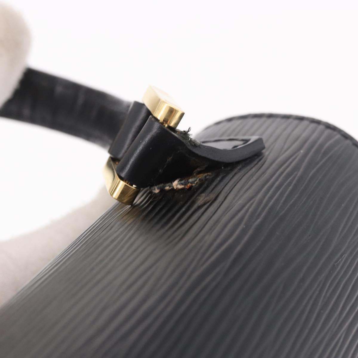 LOUIS VUITTON Epi Concorde Hand Bag Black M52132 LV Auth 186573
