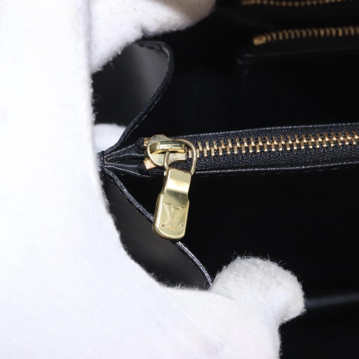 LOUIS VUITTON Epi Concorde Hand Bag Black M52132 LV Auth 186573