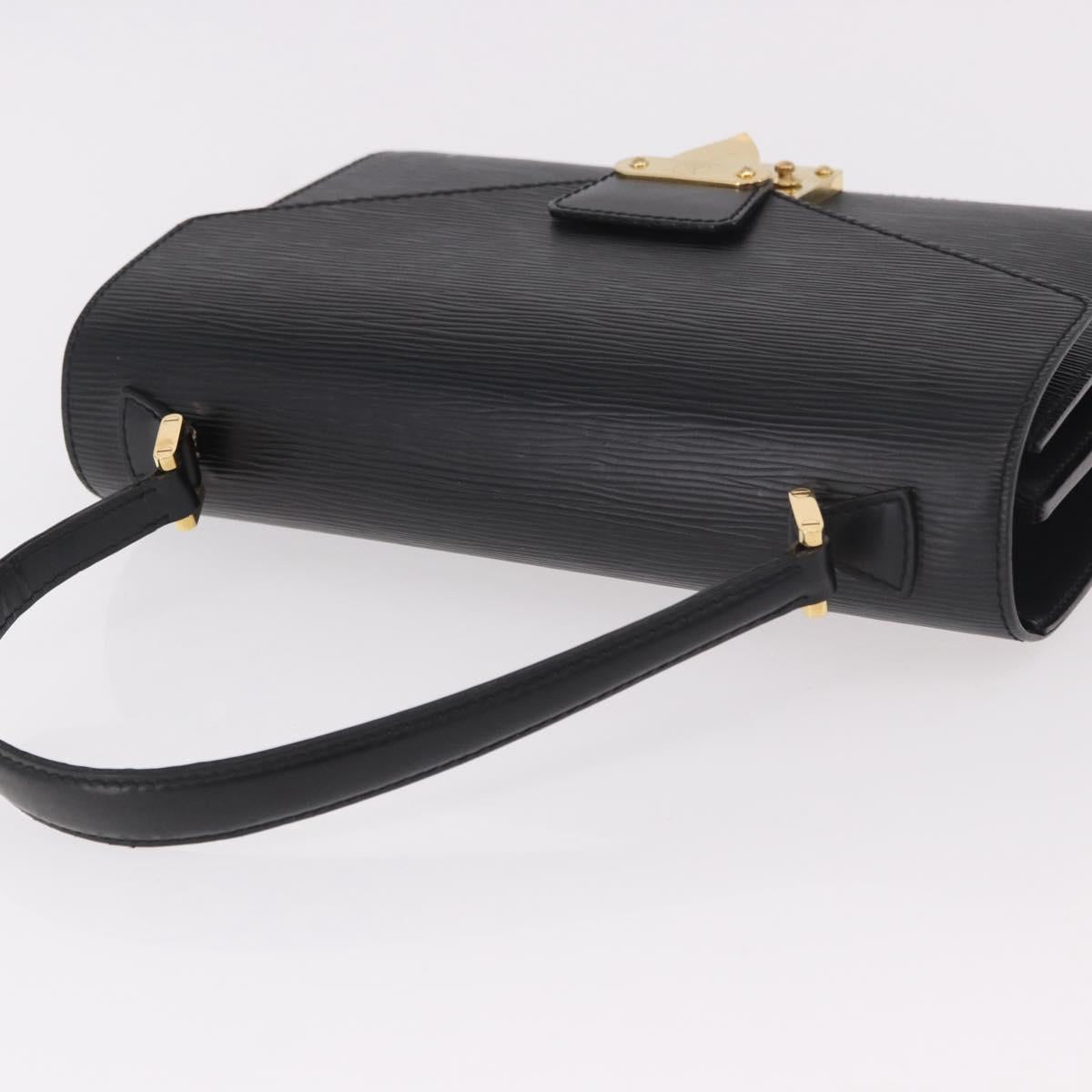 LOUIS VUITTON Epi Concorde Hand Bag Black M52132 LV Auth 186573