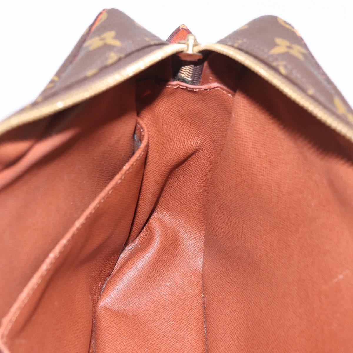 LOUIS VUITTON Monogram Compiegne 28 Clutch Bag M51845 LV Auth 186575