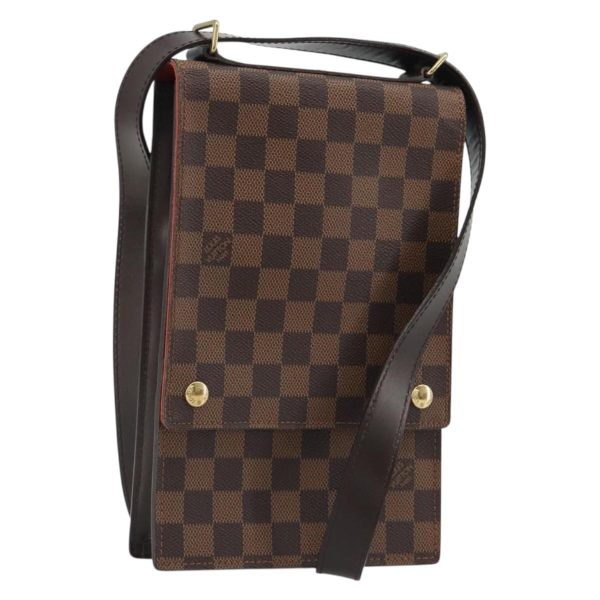LOUIS VUITTON Damier Portello Shoulder Bag N45271 LV Auth 186577A