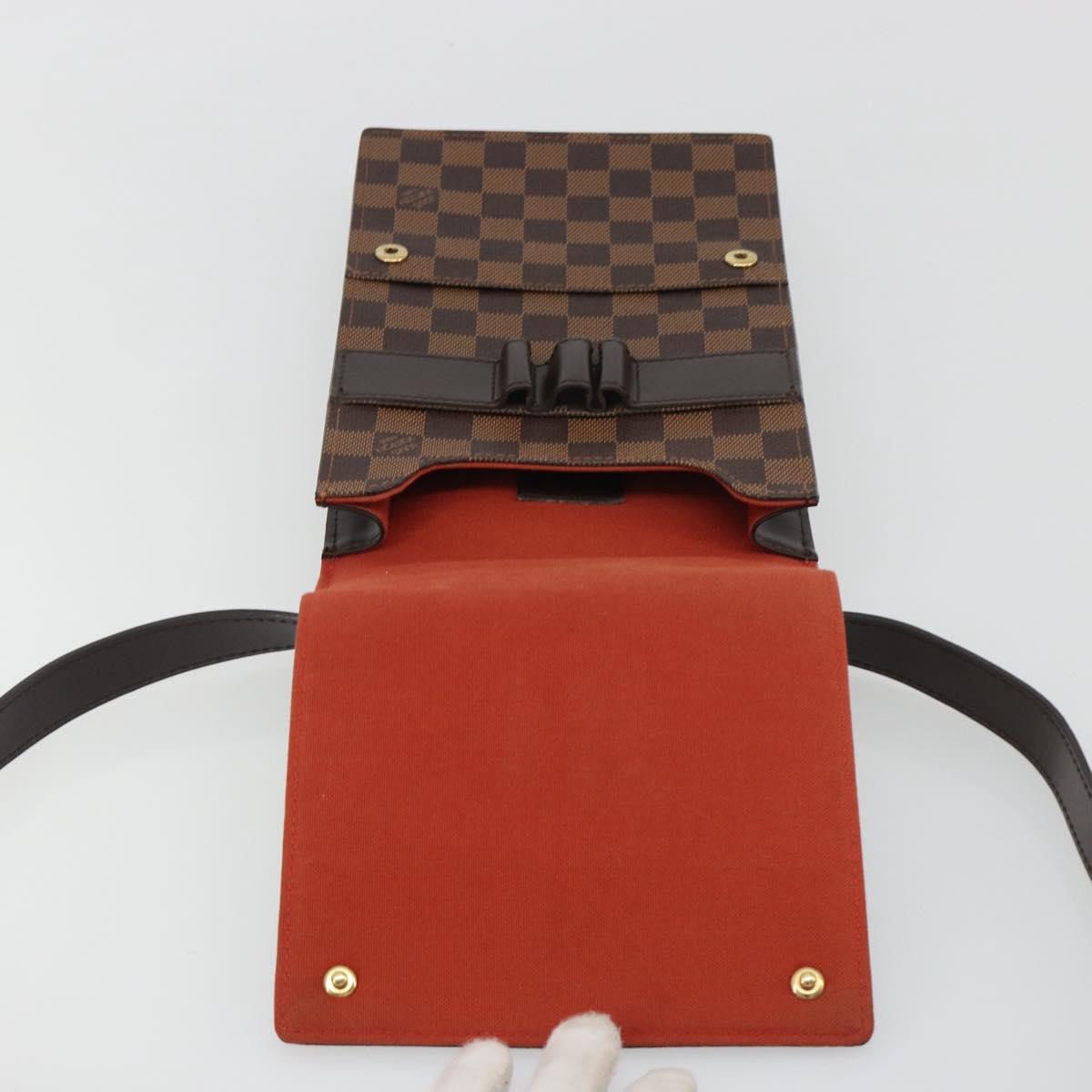 LOUIS VUITTON Damier Portello Shoulder Bag N45271 LV Auth 186577A