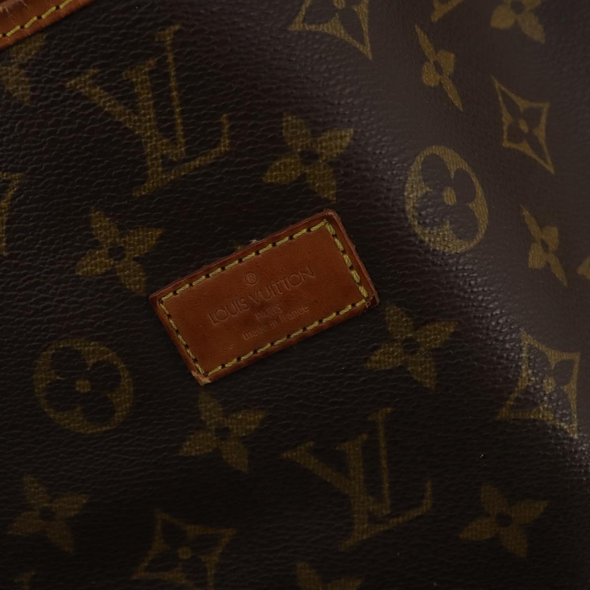 LOUIS VUITTON Monogram Saumur40 Shoulder Bag LV Auth 186579