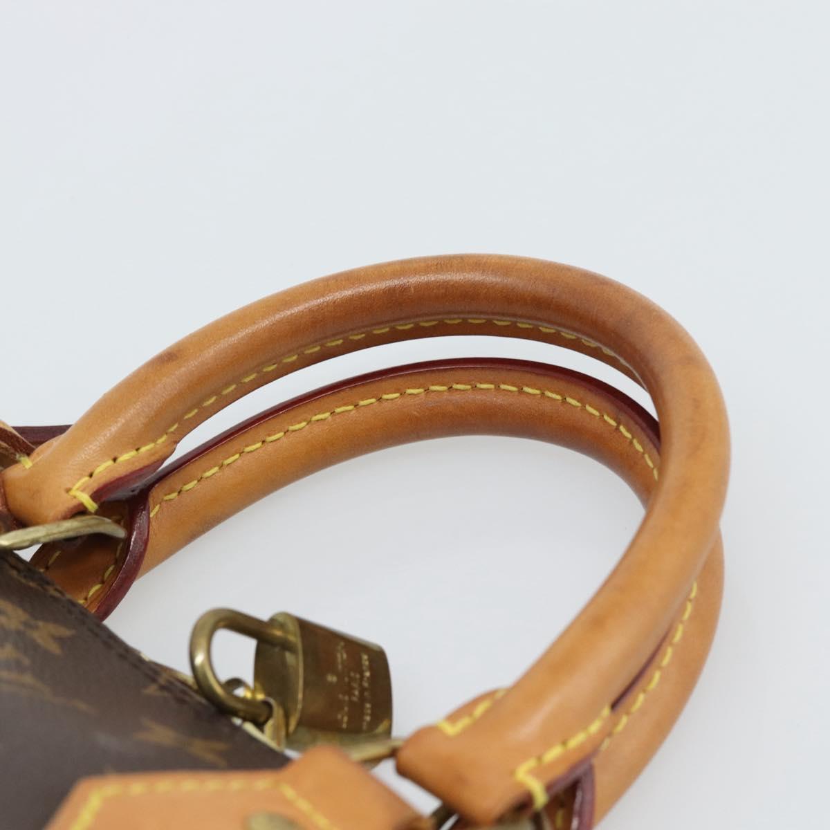 LOUIS VUITTON Monogram Alma BB Hand Bag 2way M53152 LV Auth 186581A