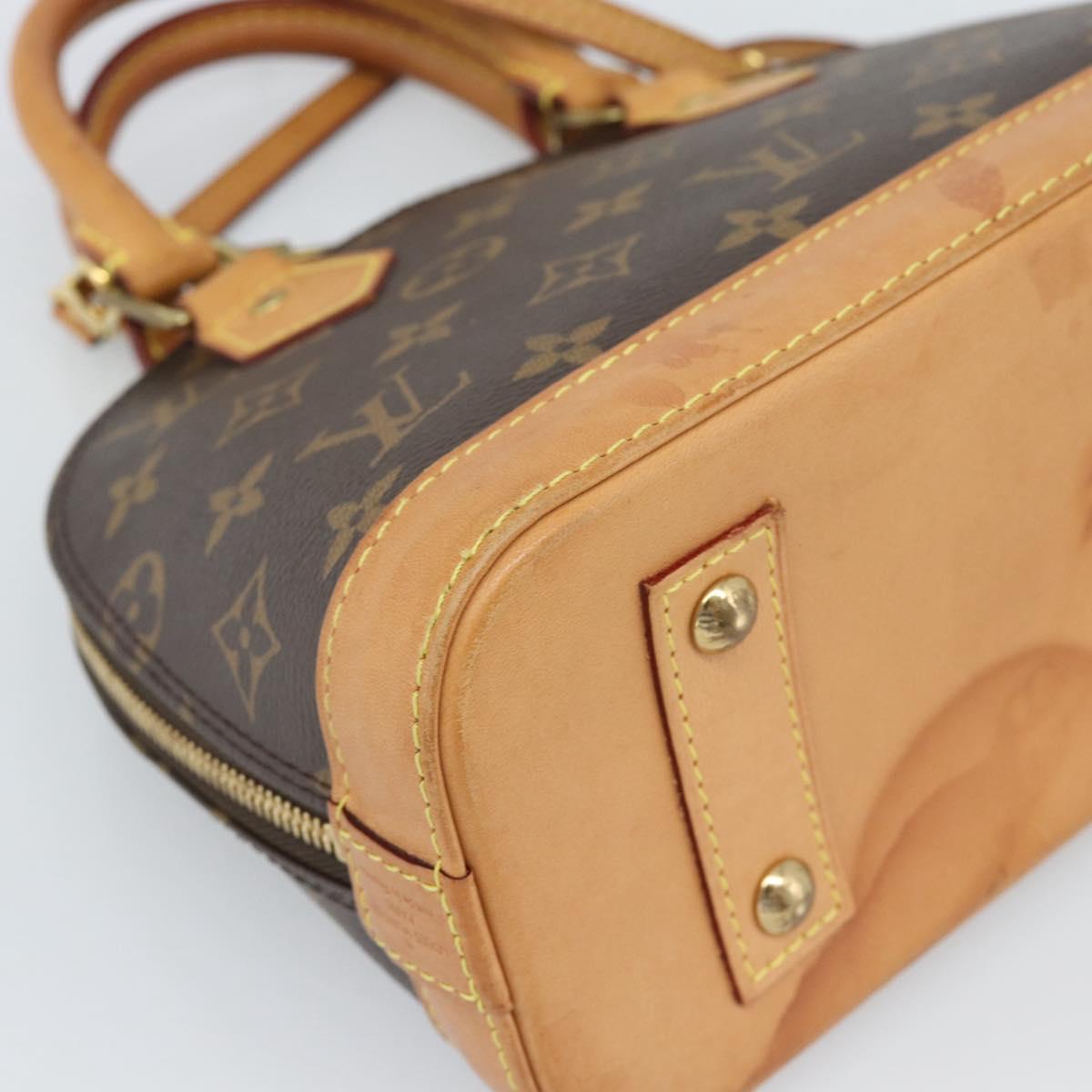 LOUIS VUITTON Monogram Alma BB Hand Bag 2way M53152 LV Auth 186581A