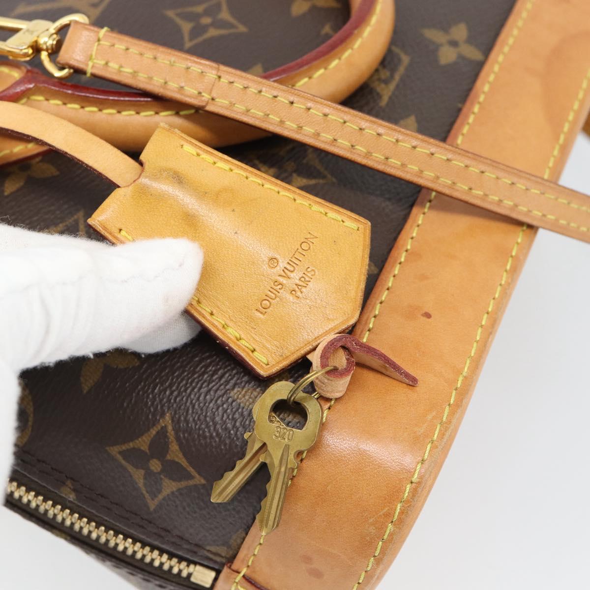 LOUIS VUITTON Monogram Alma BB Hand Bag 2way M53152 LV Auth 186581A