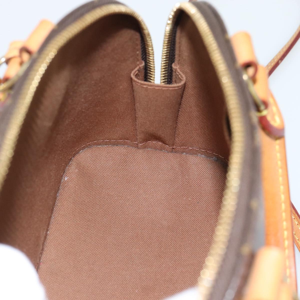 LOUIS VUITTON Monogram Alma BB Hand Bag 2way M53152 LV Auth 186581A