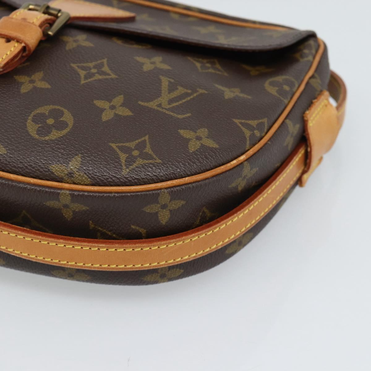 LOUIS VUITTON Monogram Jeune Fille MM Shoulder Bag M51226 LV Auth 186585