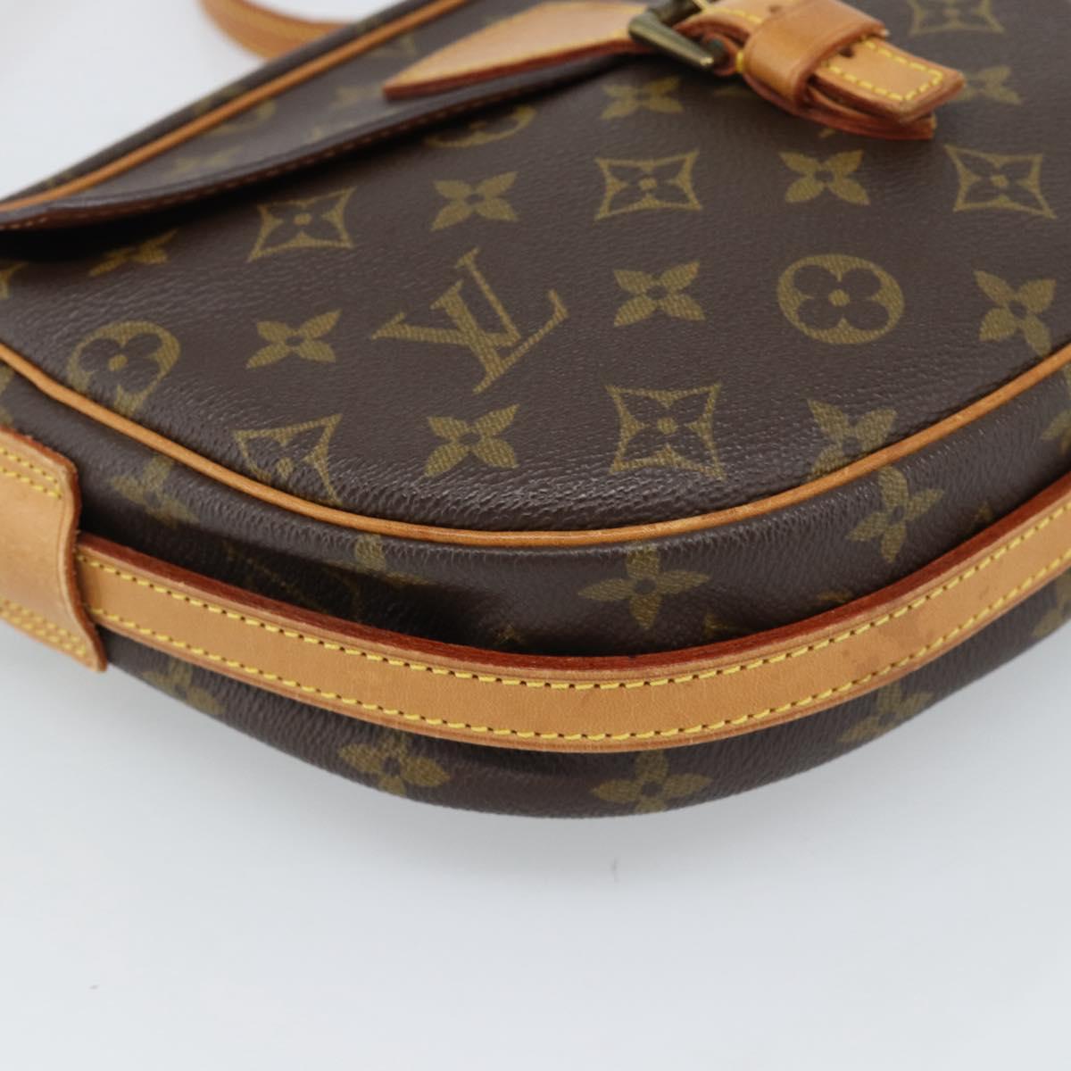 LOUIS VUITTON Monogram Jeune Fille MM Shoulder Bag M51226 LV Auth 186585