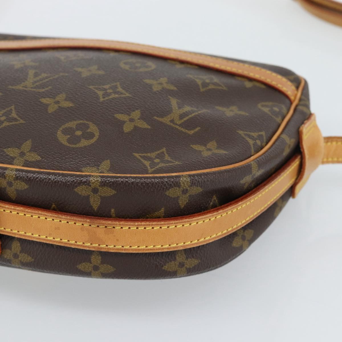 LOUIS VUITTON Monogram Jeune Fille MM Shoulder Bag M51226 LV Auth 186585