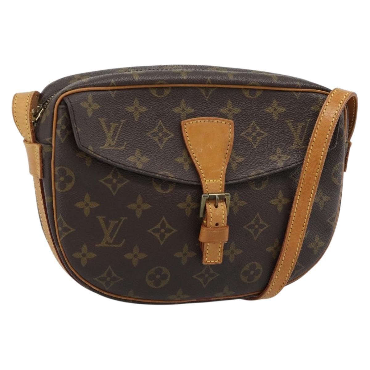 LOUIS VUITTON Monogram Jeune Fille MM Shoulder Bag M51226 LV Auth 186585