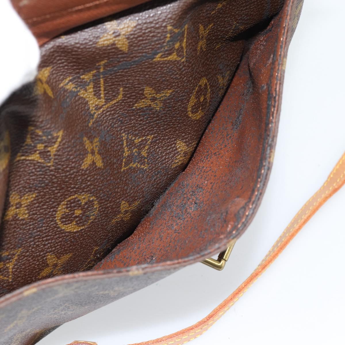 LOUIS VUITTON Monogram Jeune Fille MM Shoulder Bag M51226 LV Auth 186585