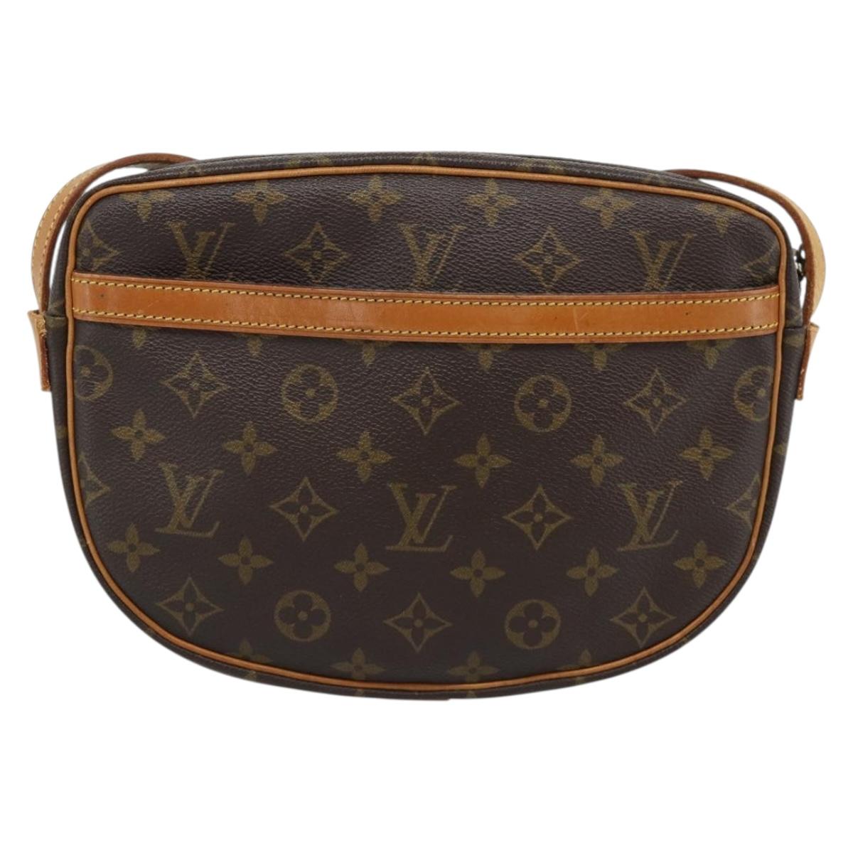 LOUIS VUITTON Monogram Jeune Fille MM Shoulder Bag M51226 LV Auth 186585