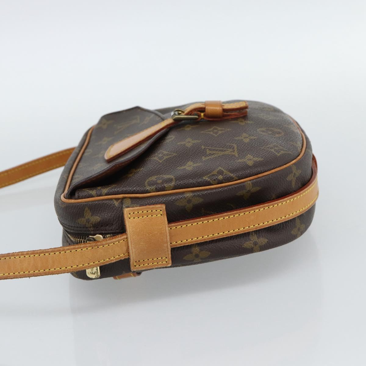 LOUIS VUITTON Monogram Jeune Fille MM Shoulder Bag M51226 LV Auth 186585