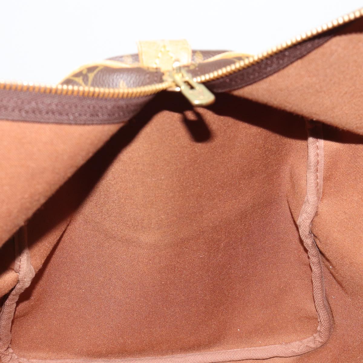 LOUIS VUITTON Monogram Keepall 55 Boston Bag M41424 LV Auth 186586