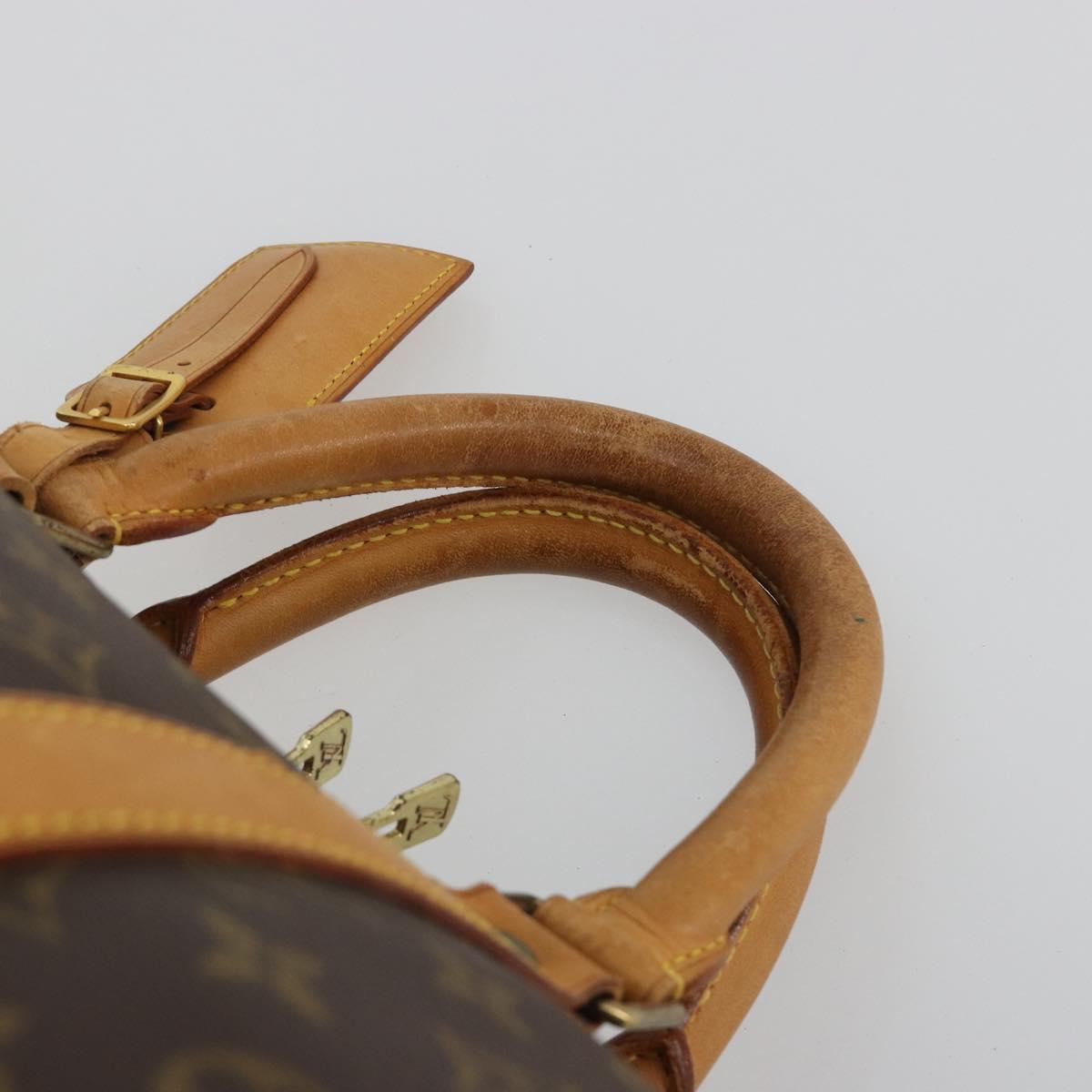 LOUIS VUITTON Monogram Keepall 55 Boston Bag M41424 LV Auth 186586