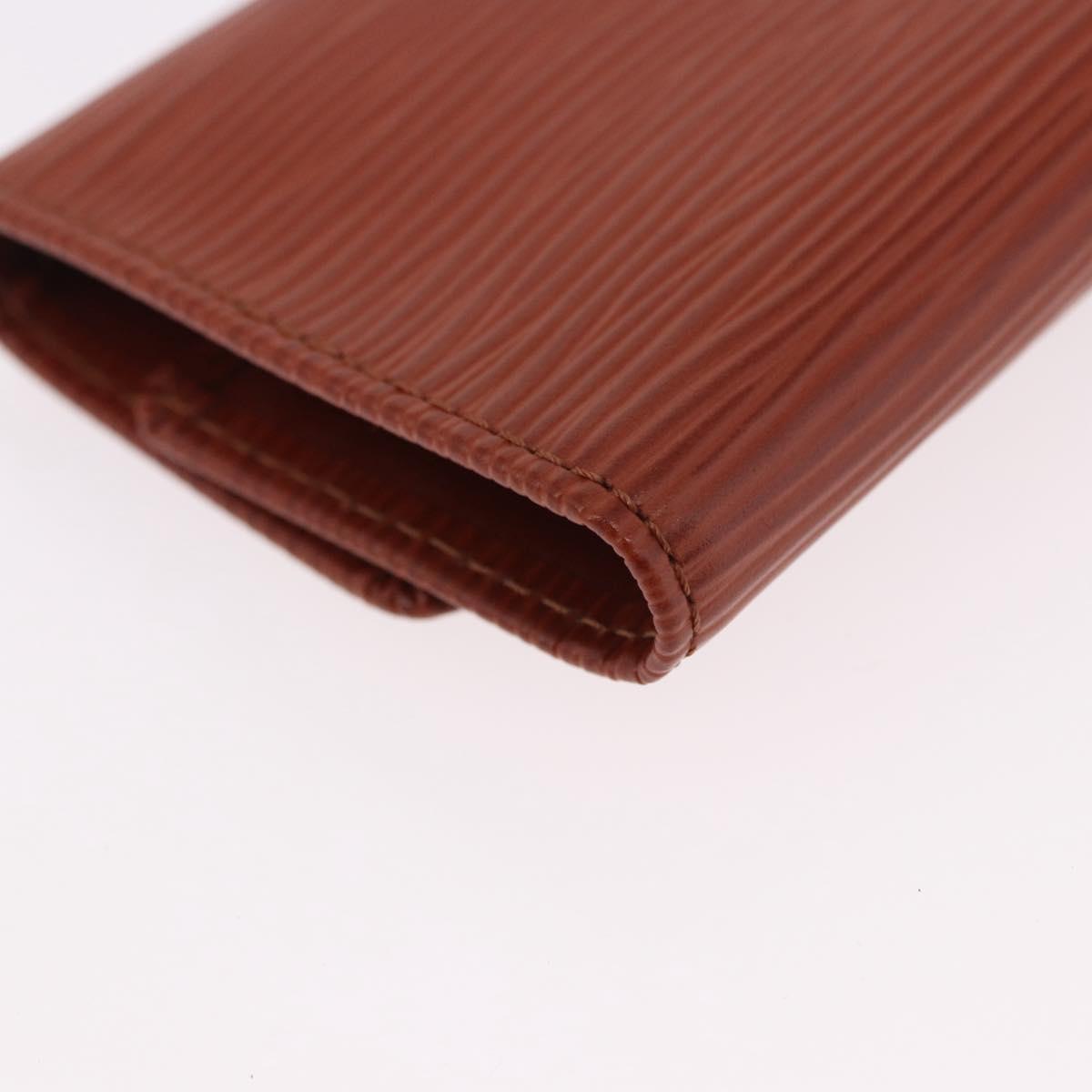 LOUIS VUITTON Epi Multicles 6 Key Case Brown M63813 LV Auth 186605A