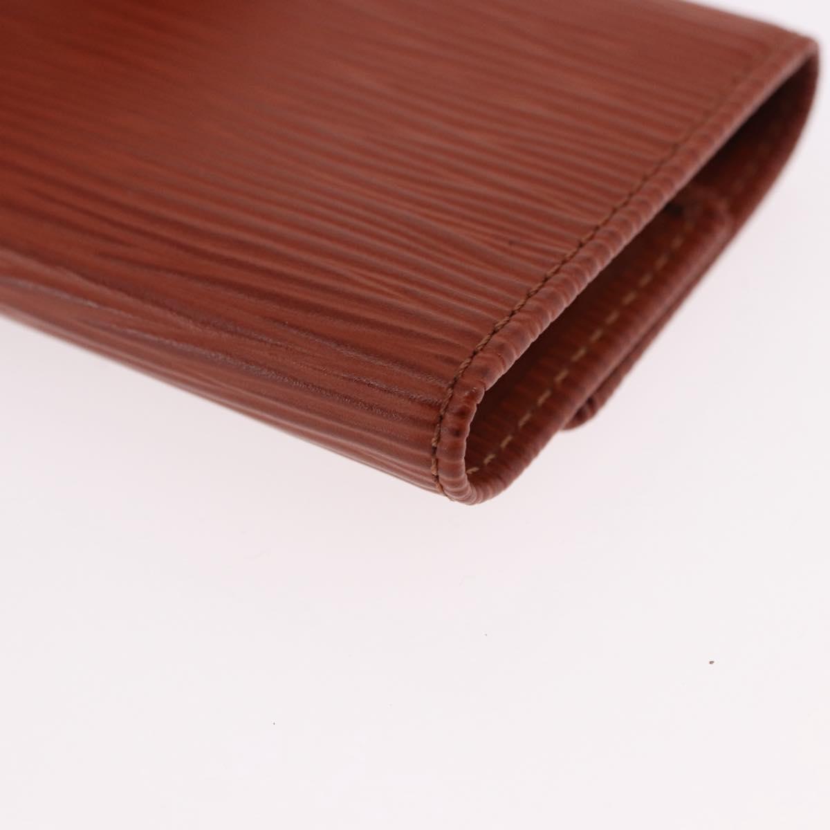 LOUIS VUITTON Epi Multicles 6 Key Case Brown M63813 LV Auth 186605A