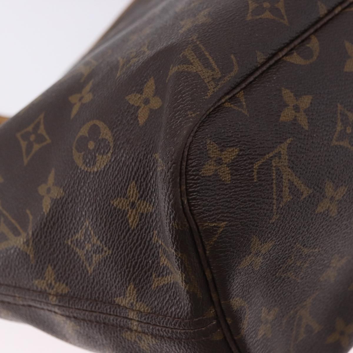 LOUIS VUITTON Monogram Neverfull MM Tote Bag ""Strong Odor"" M40156 Auth 186619