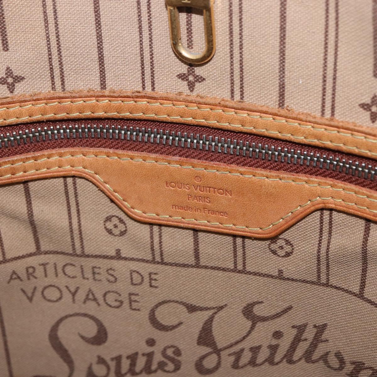 LOUIS VUITTON Monogram Neverfull MM Tote Bag ""Strong Odor"" M40156 Auth 186619